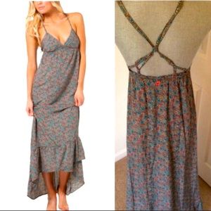 Billabong Floral Highlow Maxi Dress